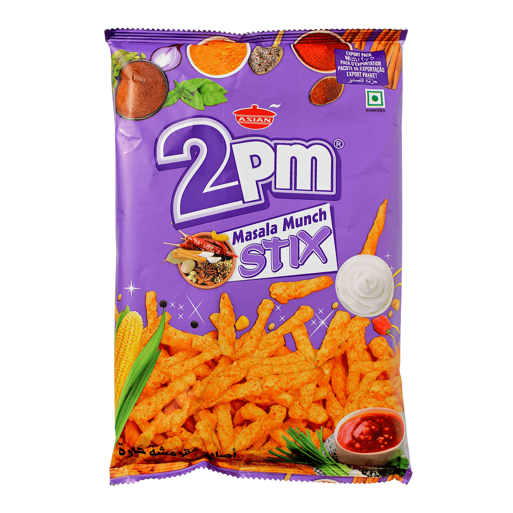 2pm - (Best Before 30/06/26)  70g Masala munch stix