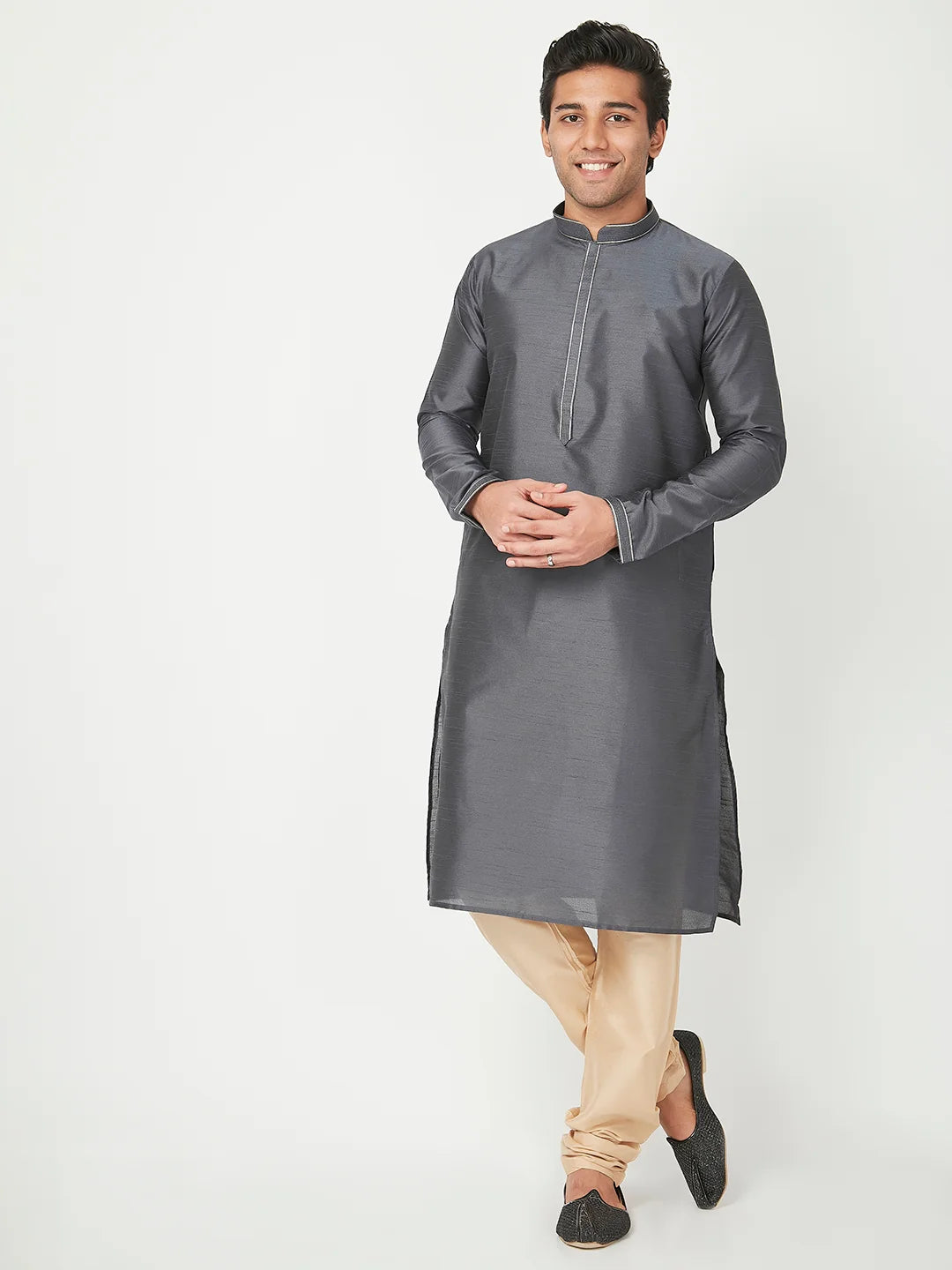 Men's Cotton Solid Kurta Sets