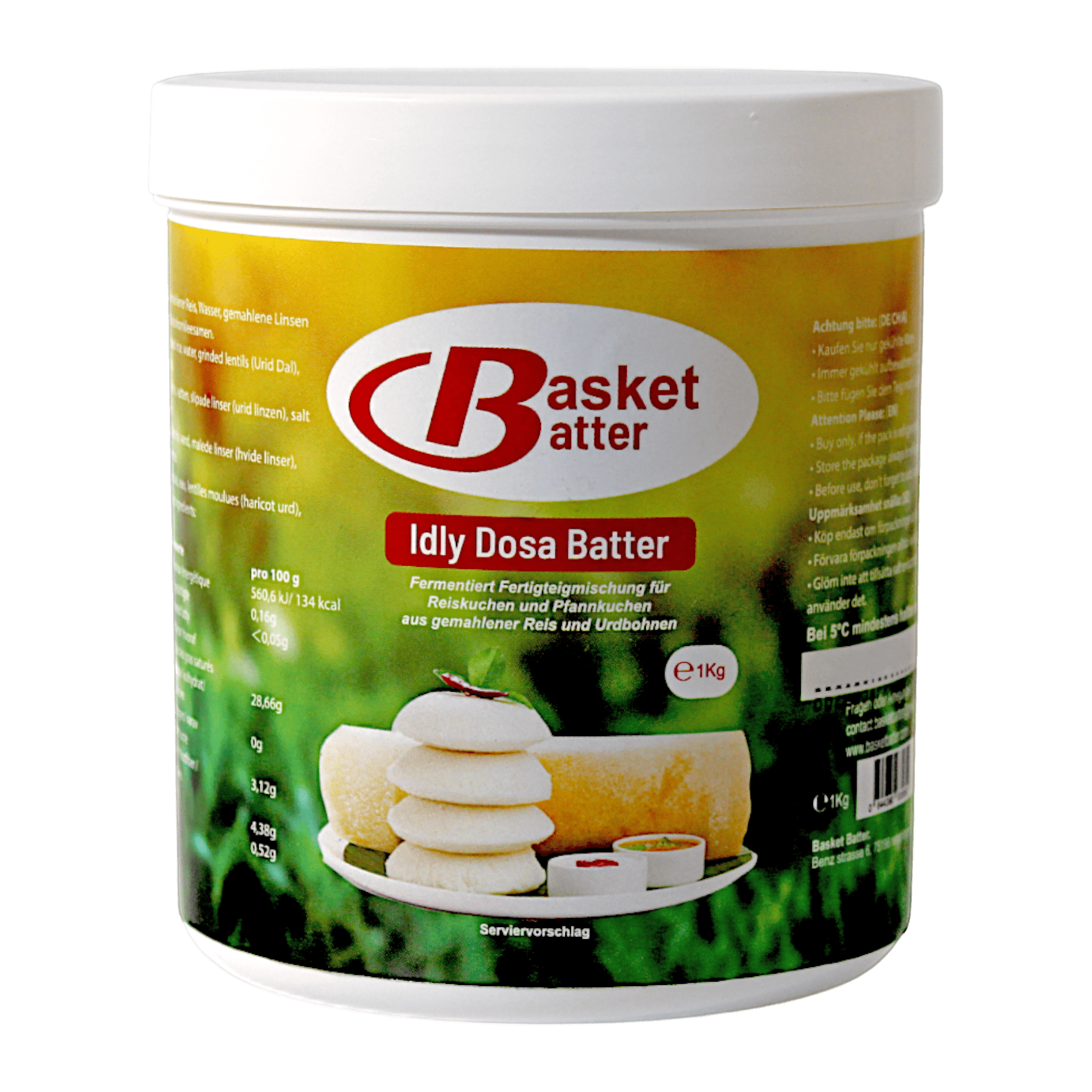 Basket Batter - 1kg Idly Dosa Batter