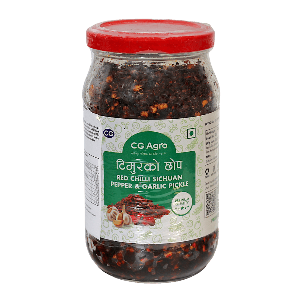 CG Agro - 250g Red Chilli Sichuan Pepper & Garlic Pickle
