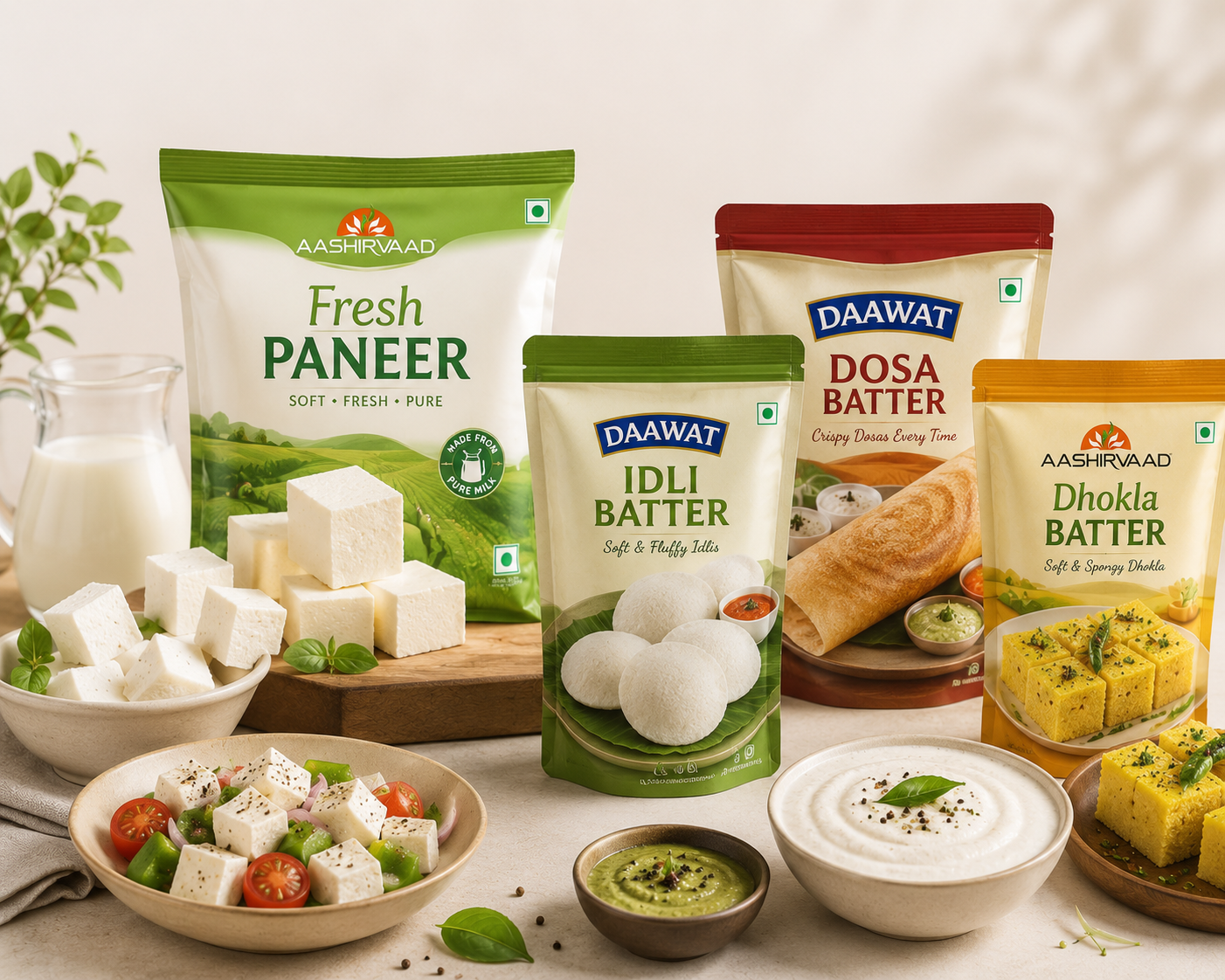 Fresh Paneer & Batter