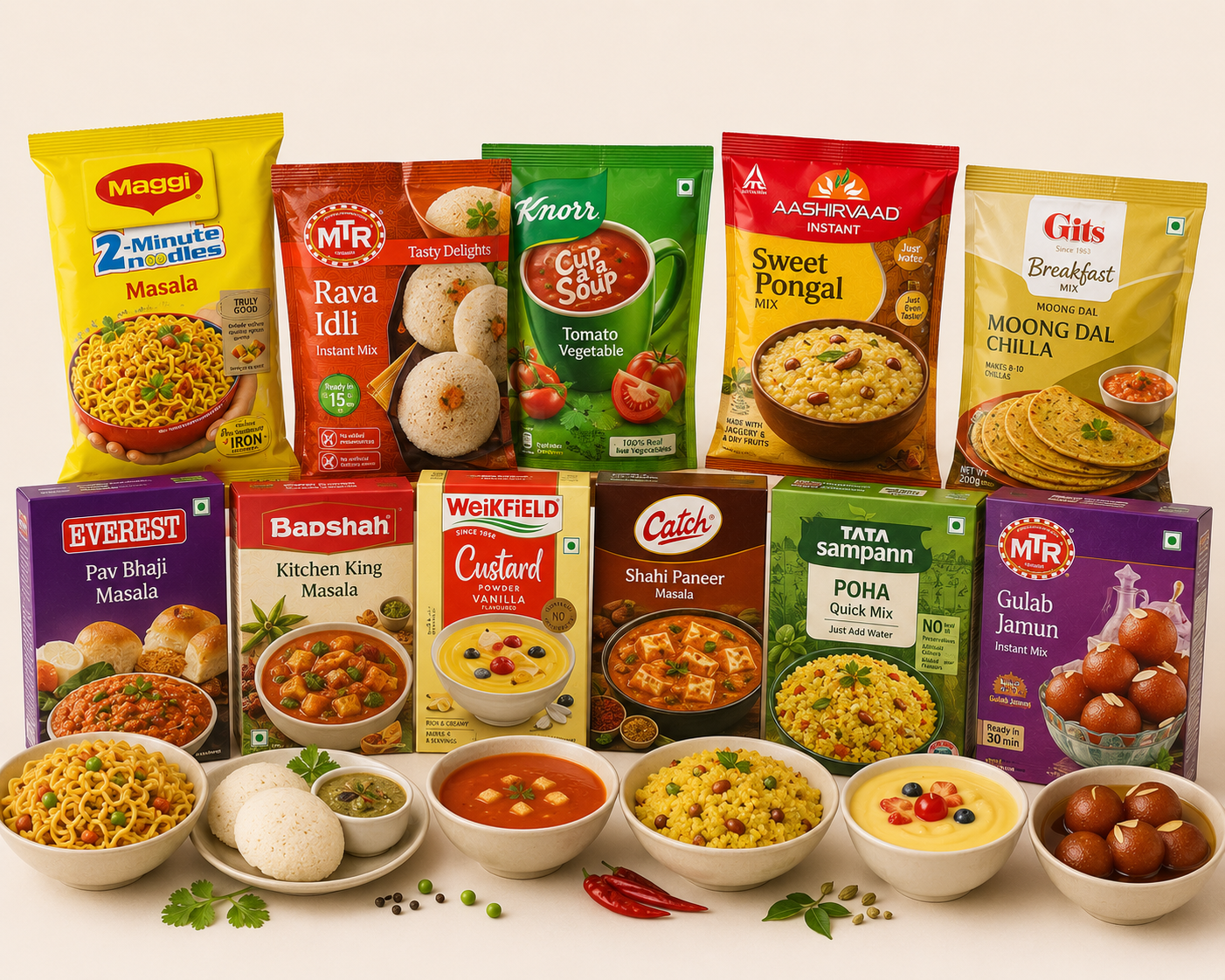 All Instant Food & Mixes