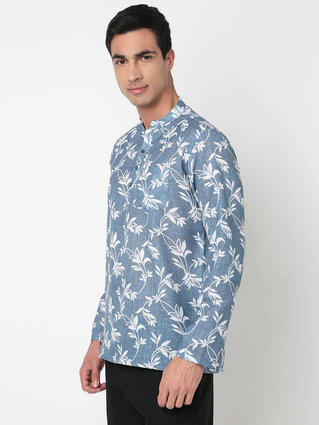 Printed Straight Short Kurta
