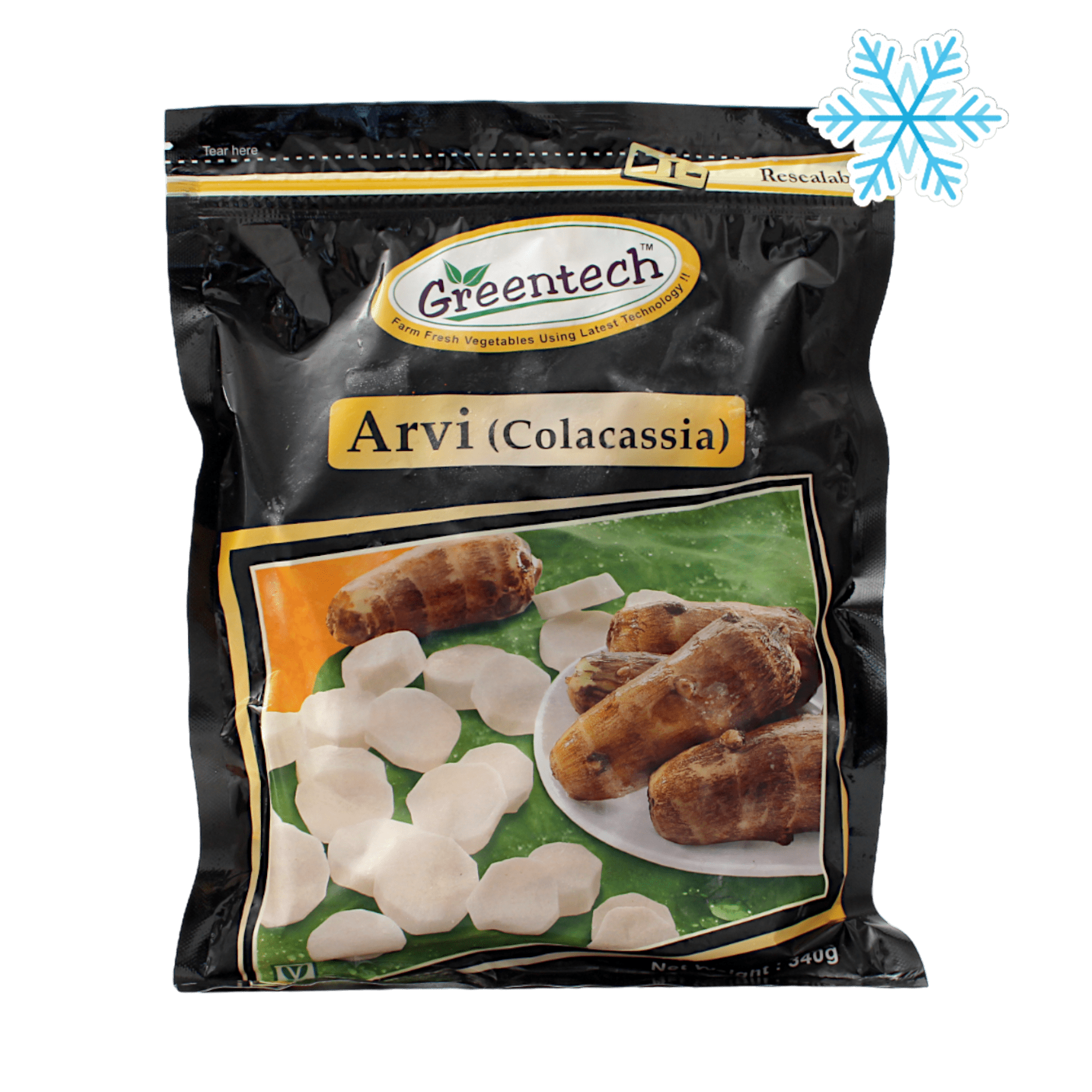 Greentech - (Best Before 31/08/26) 340g (Frozen) Arvi Colacassia