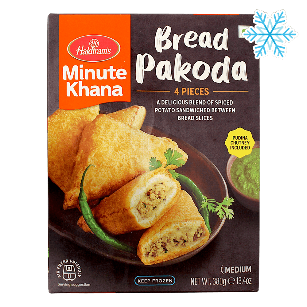 Haldiram's - (Frozen) 380g Bread Pakoda (4 pieces)