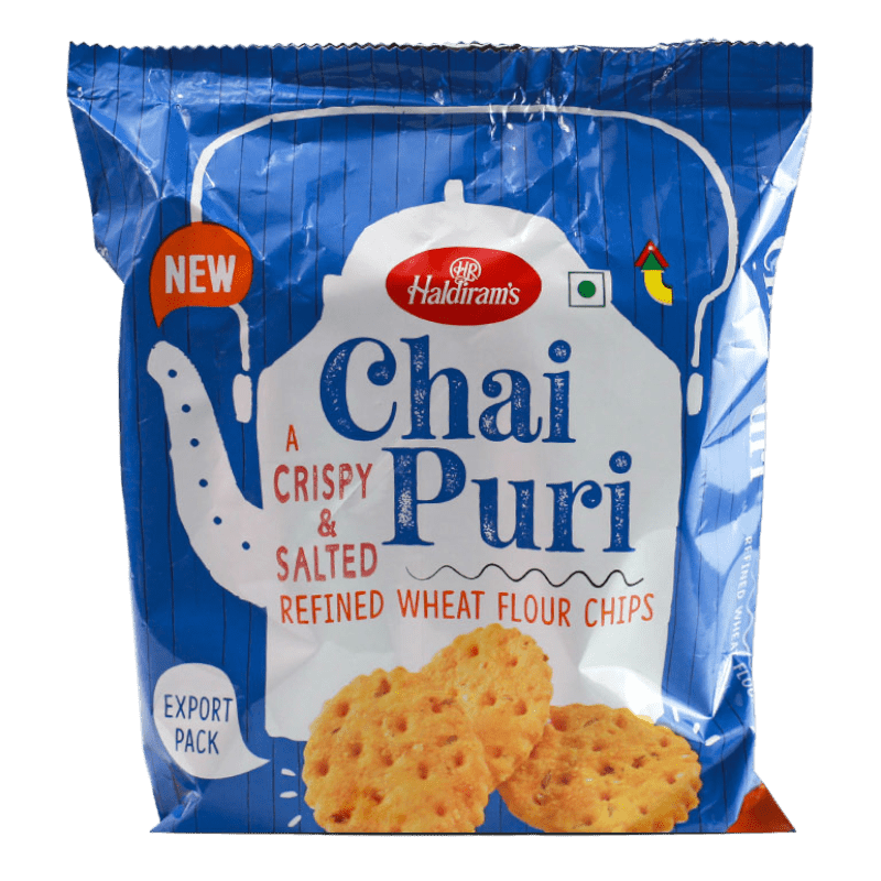 Haldiram's - (Best Before 15/09/26) 200g Chai Puri Crackers