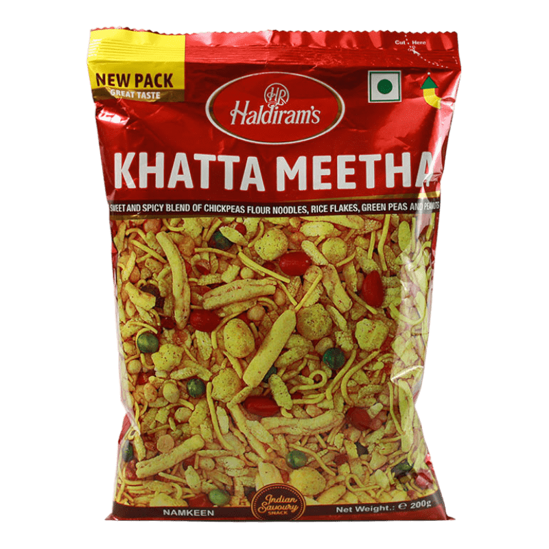 Haldiram's -  200g Khatta Meetha (BBD 13.08.26)