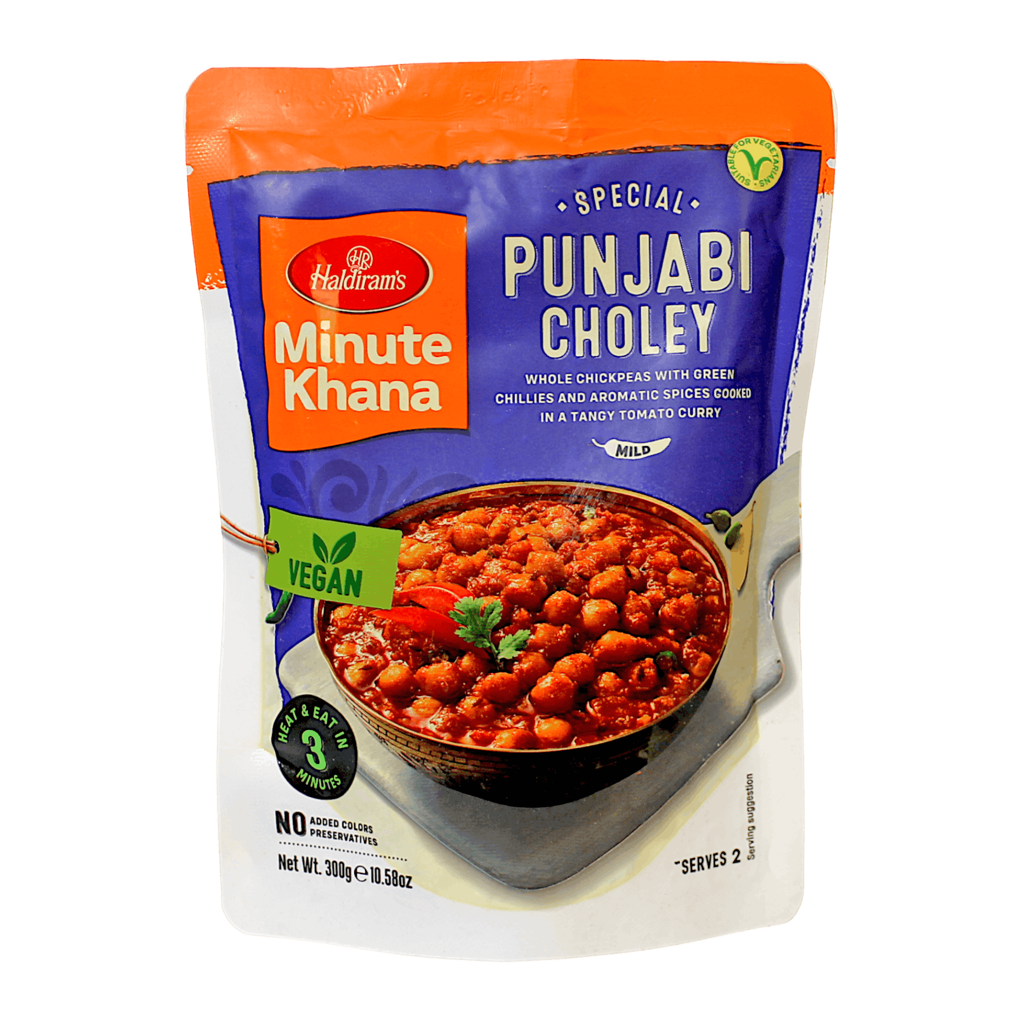 Haldiram's - 300g Punjabi choley RTE