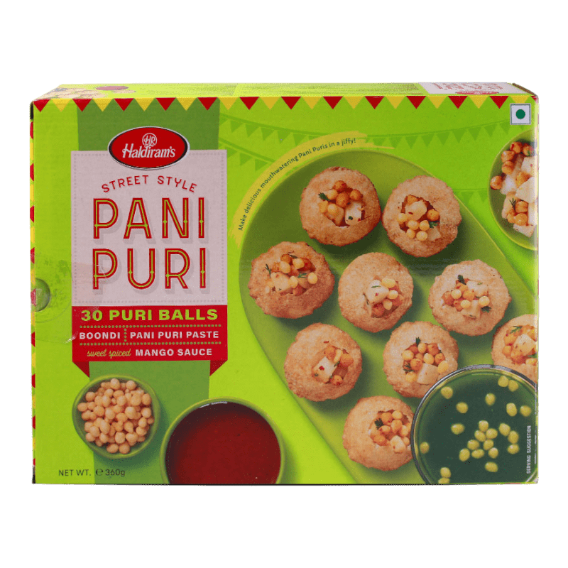 Haldiram's - 360g Pani Puri Balls (Gol Gappa)