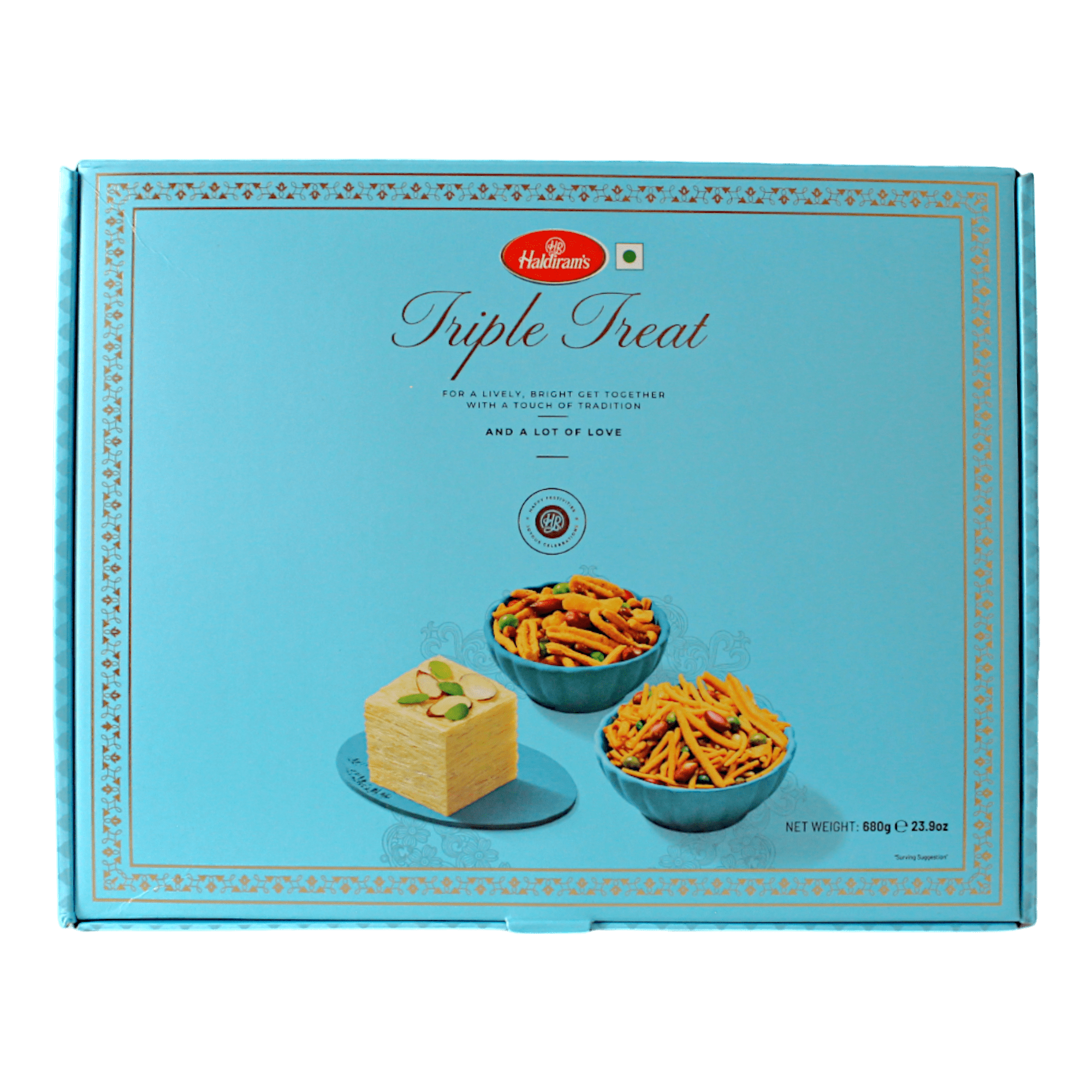 Haldiram's - (Best Before 23/07/26) GiftBox 680g Triple Treat