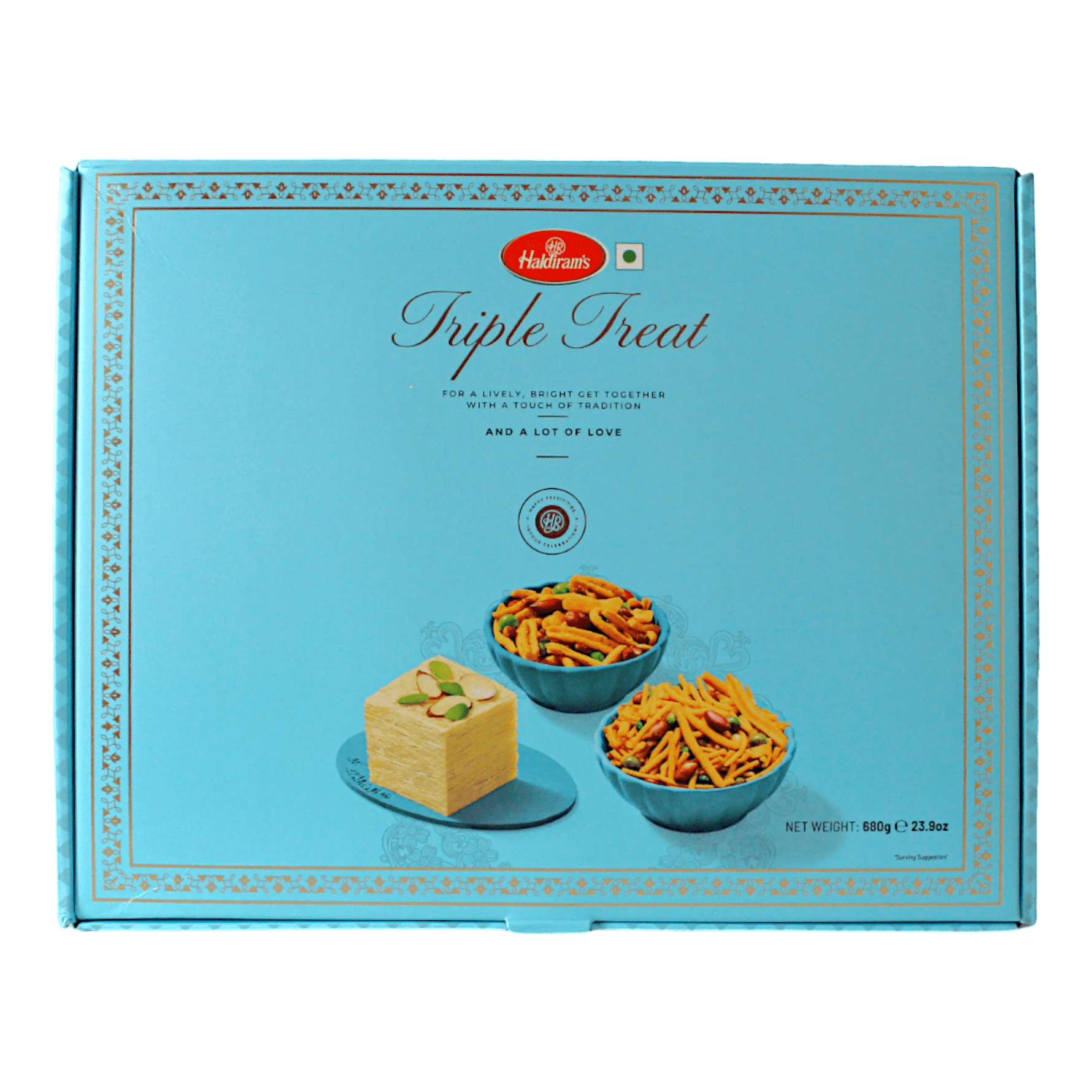Haldiram's - (Best Before 23/07/26) GiftBox 680g Triple Treat