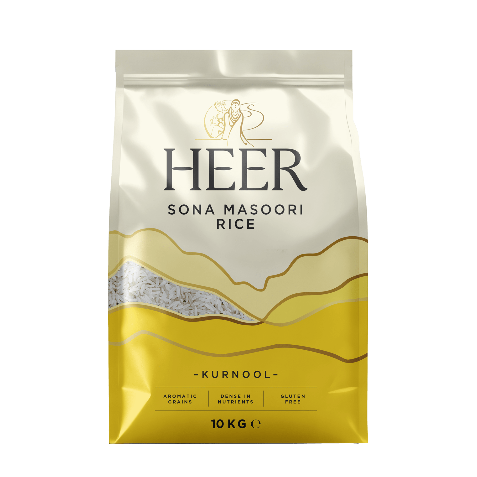 Heer - 10kg Sona Masoori Rice