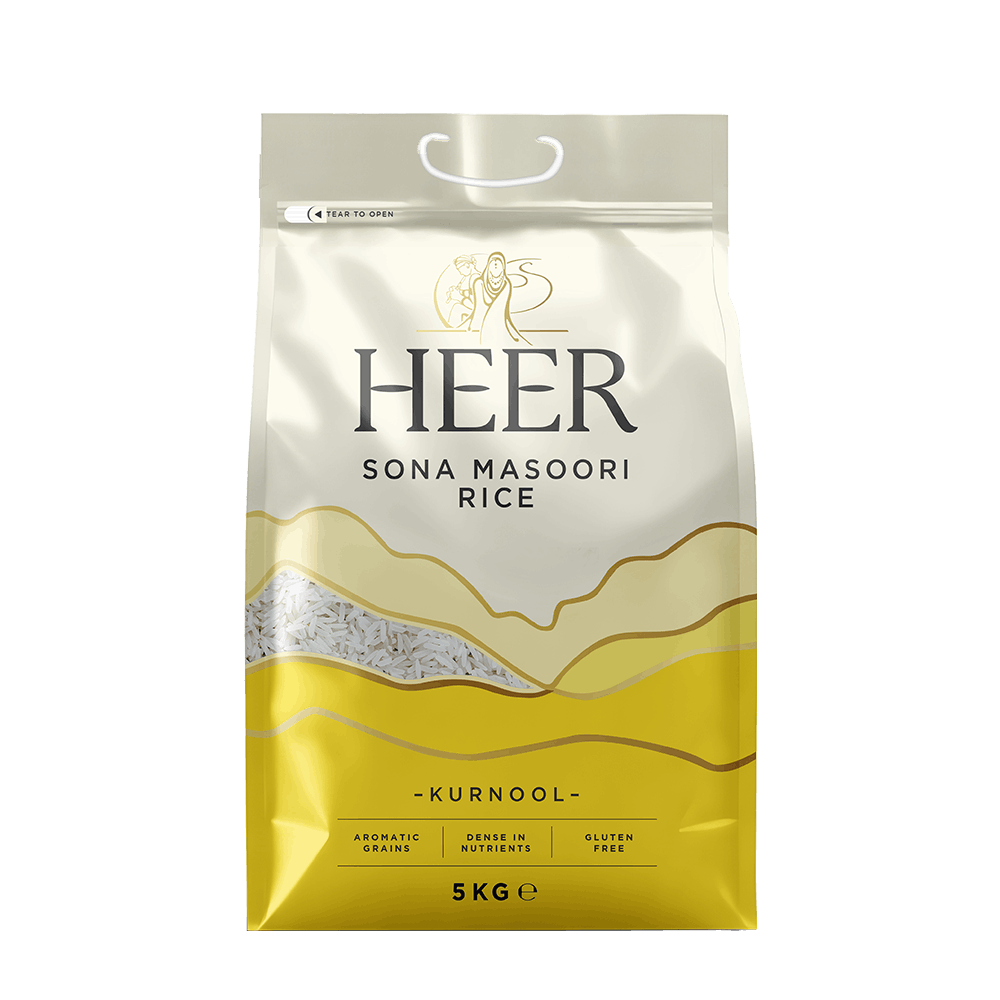 Heer - 5kg Sona Masoori Rice