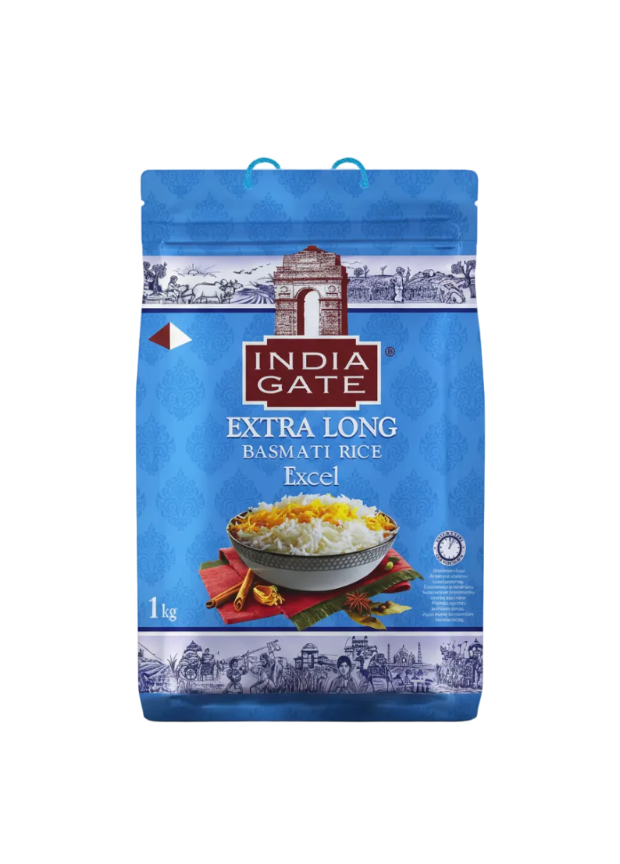 India Gate – 1 kg Extra Long Basamati Rice Excel
