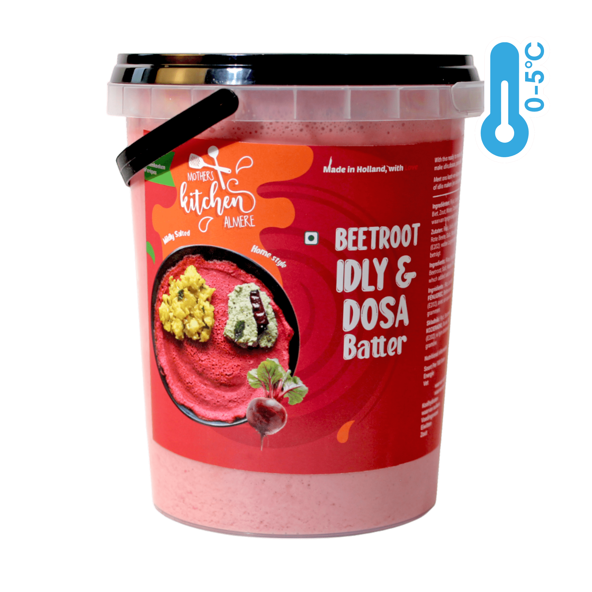Mothers Kitchen - 1l Beetroot Idly & Dosa Batter
