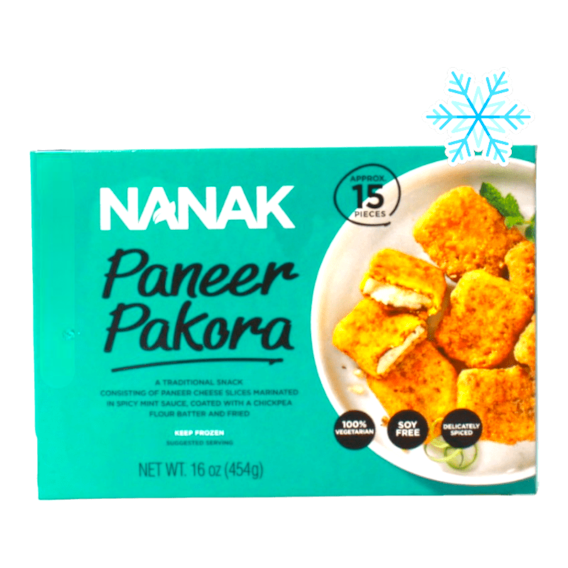 Nanak - 454g (Frozen) Paneer Pakora 15 Pieces Approx.