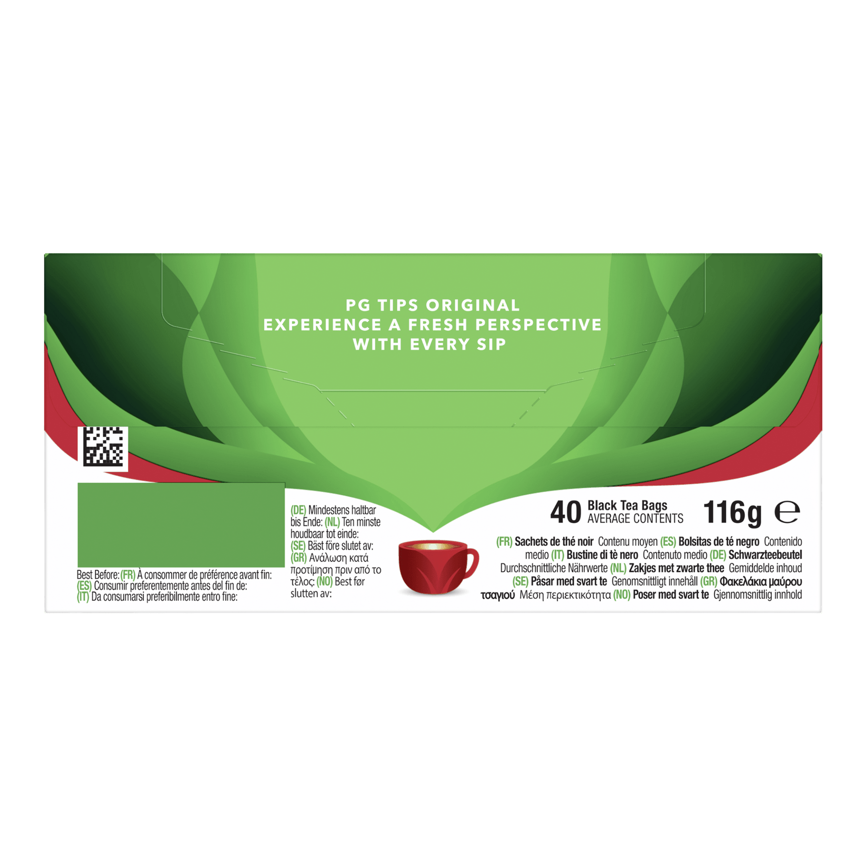 PG Tips - 40 teabags Black Tea