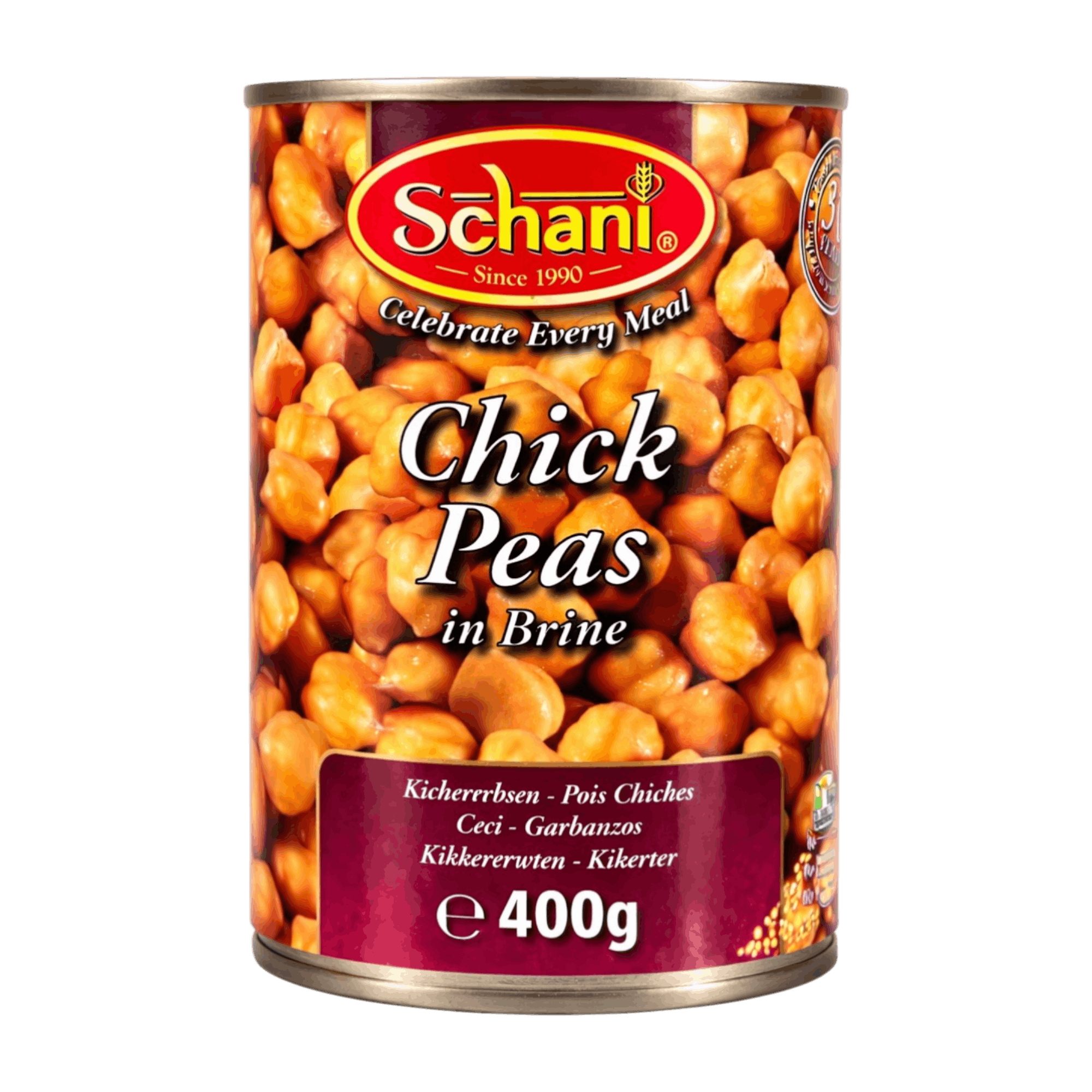 Schani - 240g Boiled Chickpeas (Kabuli Chana)