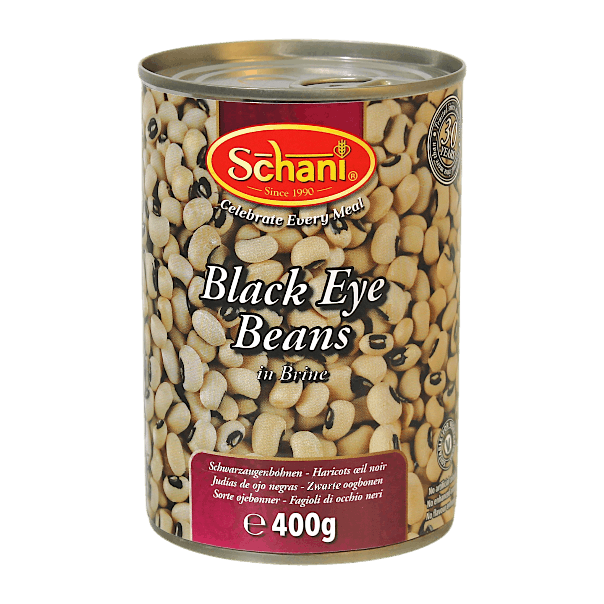 Schani - (Best Before 13/06/26) 240g Black Eye Beans (Boiled)