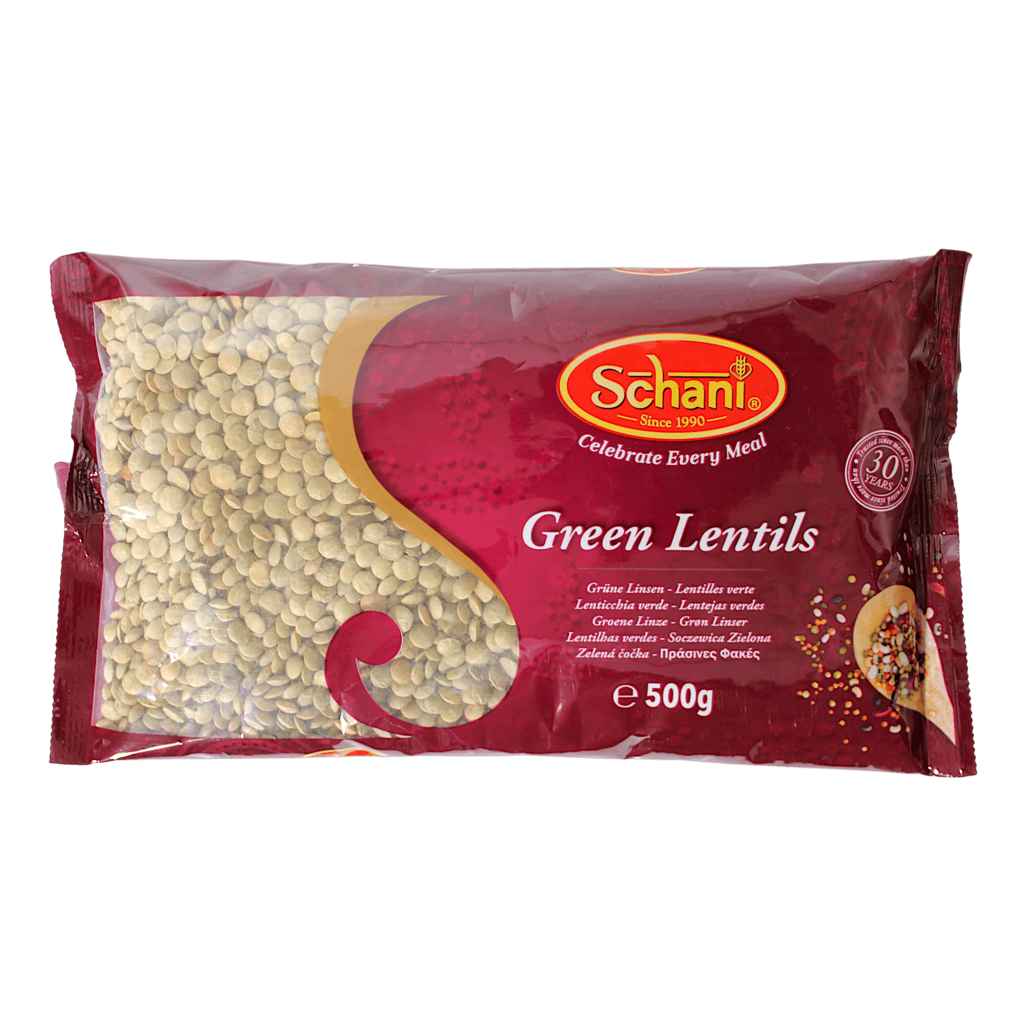 Schani - 500g Green Lentils