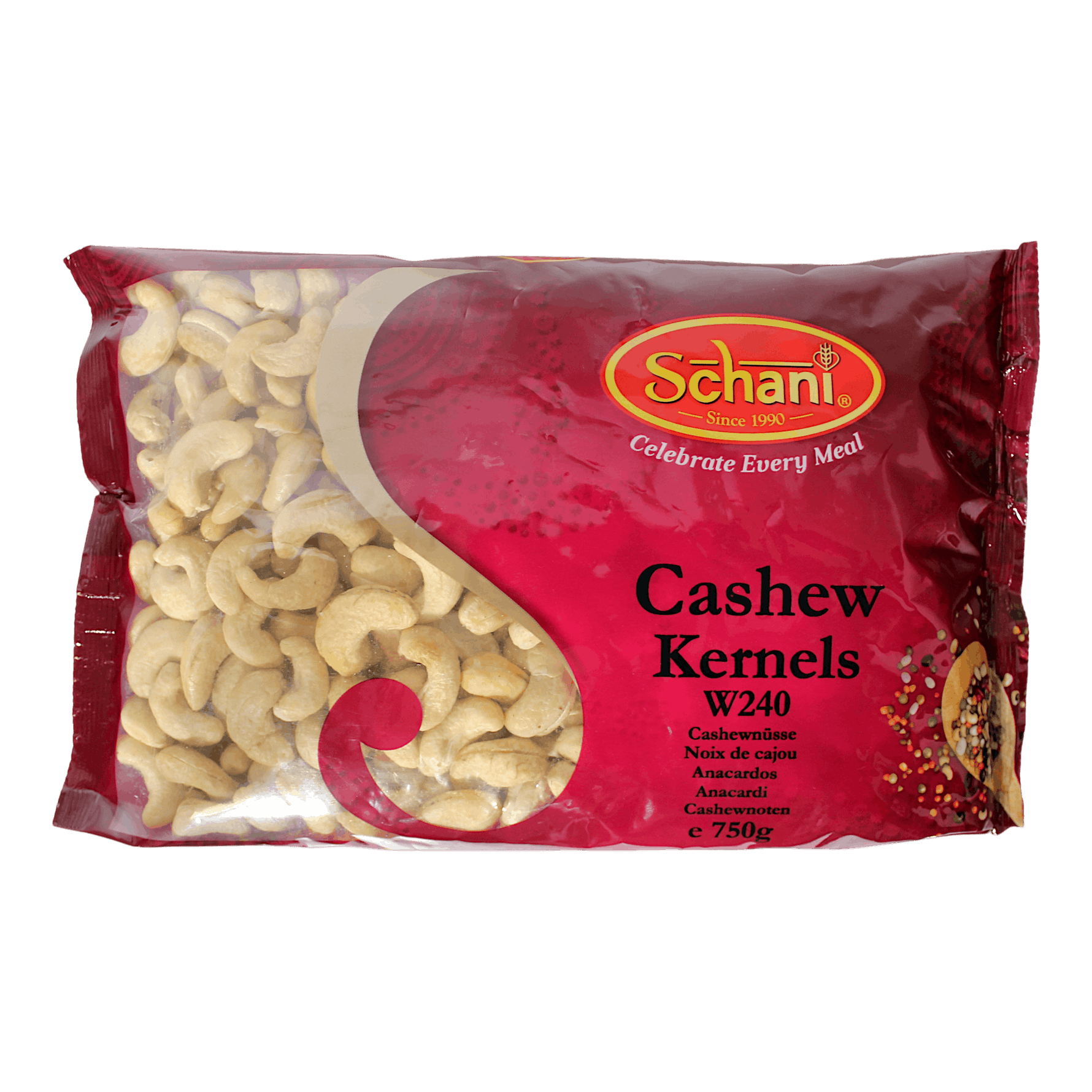 Schani - 750g Cashew Nuts Large (W240)