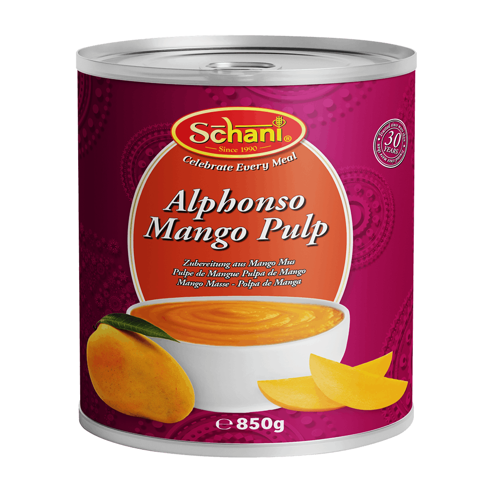Schani - 850g Mango Pulp Alphonso