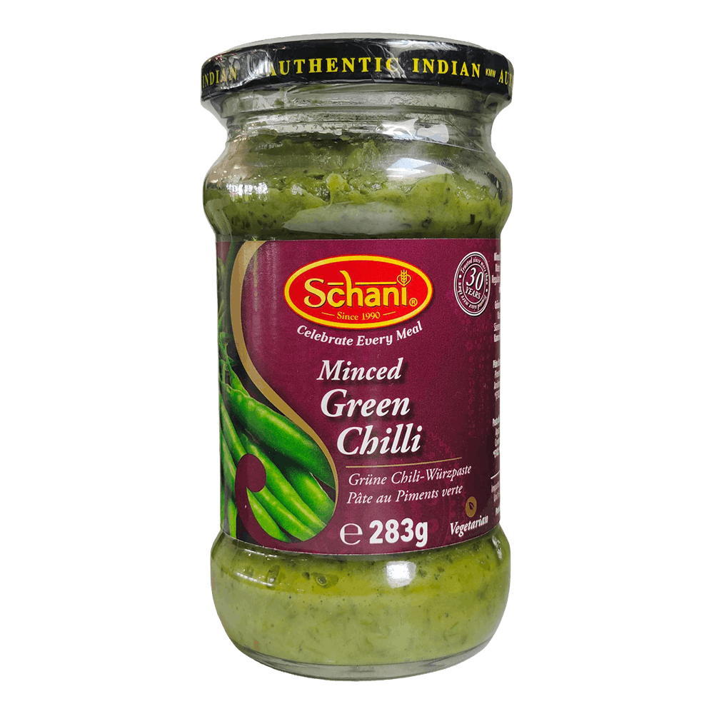 Schani - 283g Green Chili Spice Paste (minced)