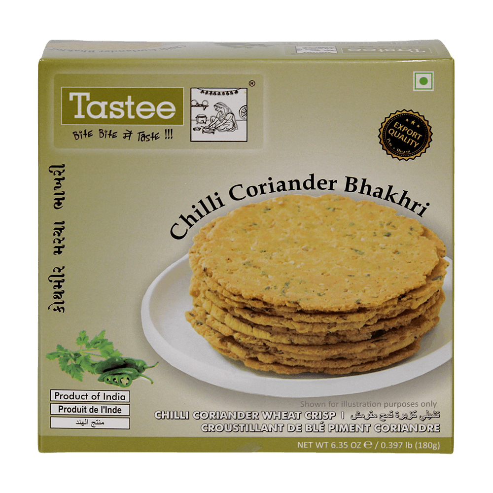 Tastee - 180g Chilli Coriander Bhakhari