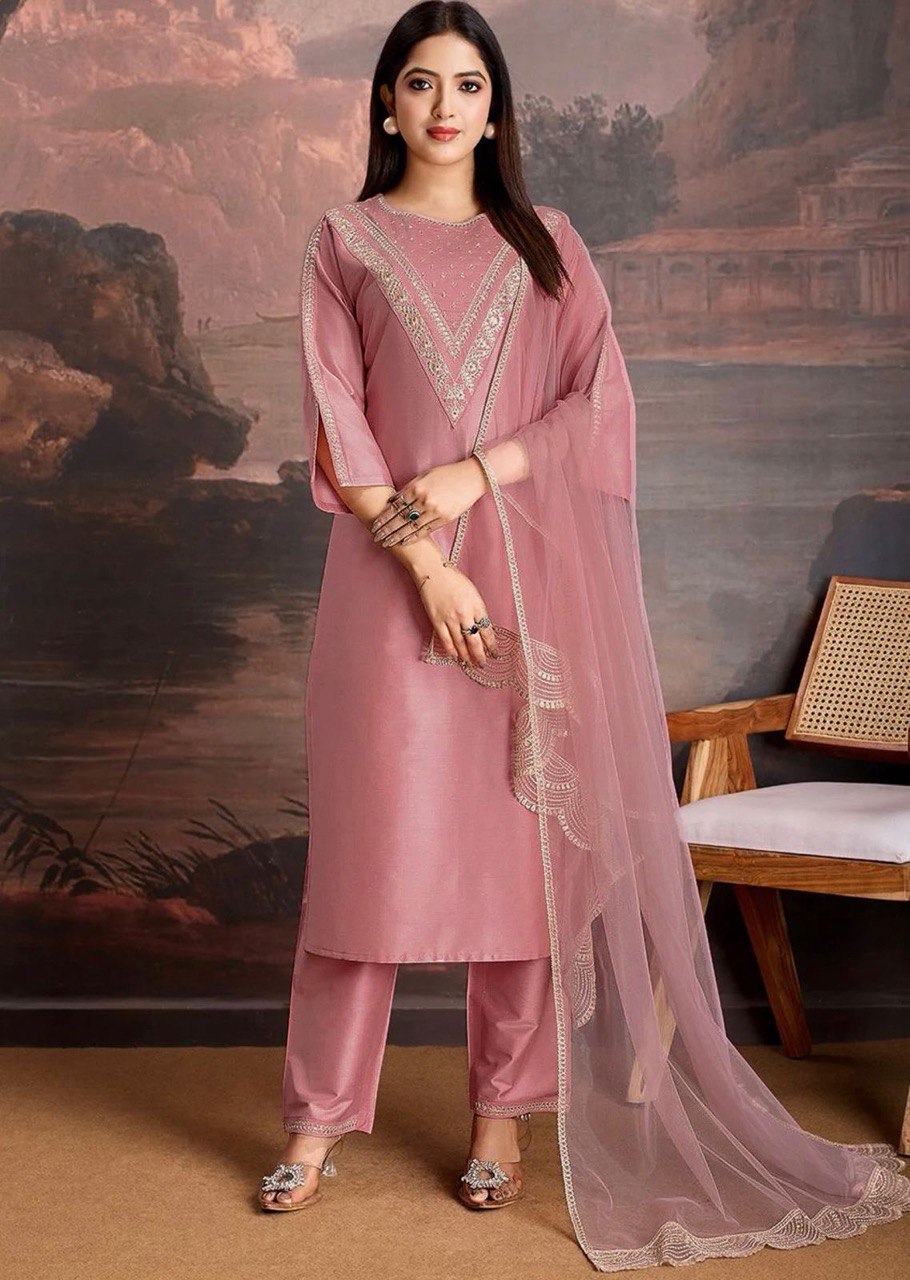 Noorika Roman Embroidered Suit Set